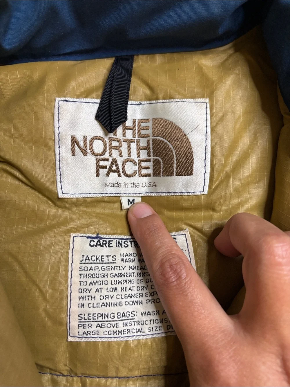 The North Face vintage quilted